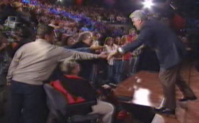 The Jay Leno Handshake