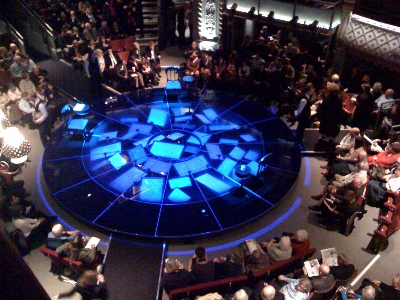 At the Old Vic Theatre
